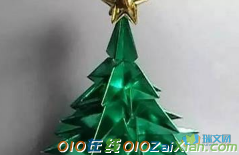 折纸立体圣诞树