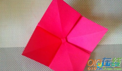 蝴蝶结的折纸方法