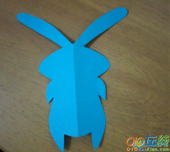 兔子的剪纸步骤图片