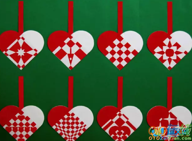折纸圣诞树装饰
