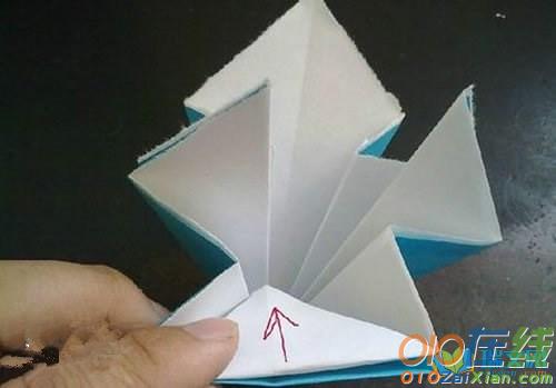 康乃馨折纸教程