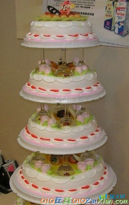 生日蛋糕多层图片