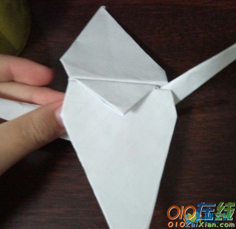 简单千纸鹤怎么折图片