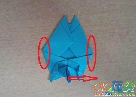 龙猫折纸怎么折