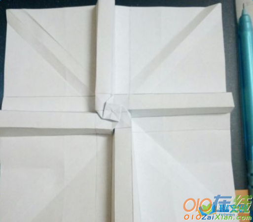 折纸千纸鹤的折法图解