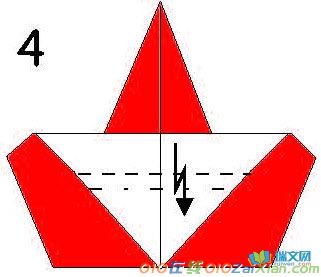 圣诞老人折纸图解教程