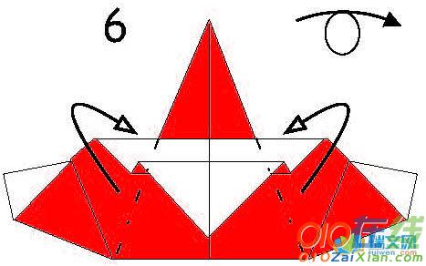 圣诞老人折纸图解教程