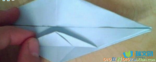 手工千纸鹤的折法图解