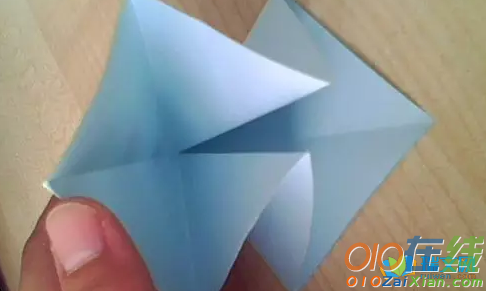 简易千纸鹤的折法图解