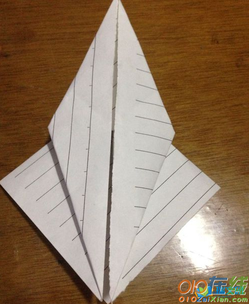 千纸鹤的简易折法图解