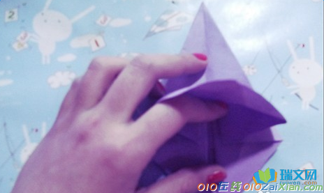 折纸百合花方法