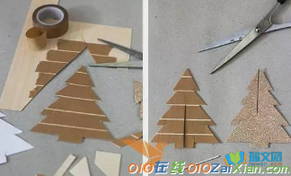 圣诞树剪纸方法