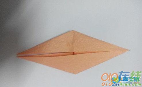 百合花的简单折纸方法