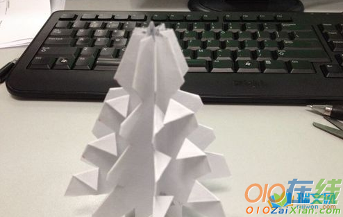 折纸王子教你折圣诞树