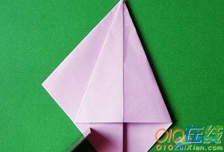 折纸百合花的折法教程