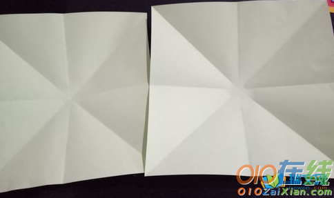 八角花篮折纸方法图解