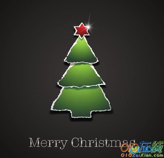 圣诞节圣诞树卡通图片