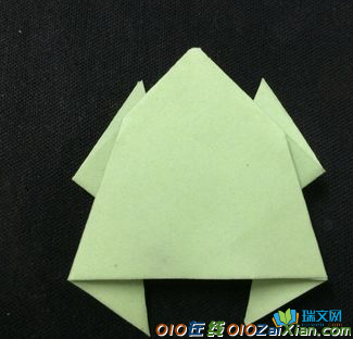 青蛙折纸简单步骤图
