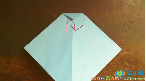 简单蝴蝶结手工折纸