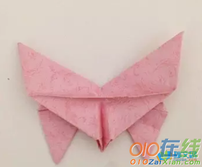 蝴蝶结手工折纸