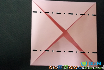 正方形折纸怎么折盒子