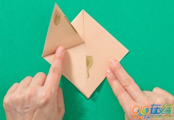 折纸小兔子的叠法简单