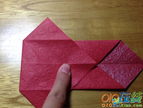 折纸爱心包装盒图解