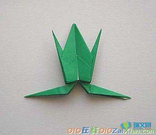 立体青蛙的折纸教程