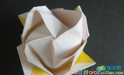 川崎纸玫瑰的折法
