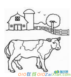 农场小动物图片简笔画