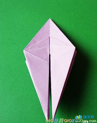折纸百合花折法
