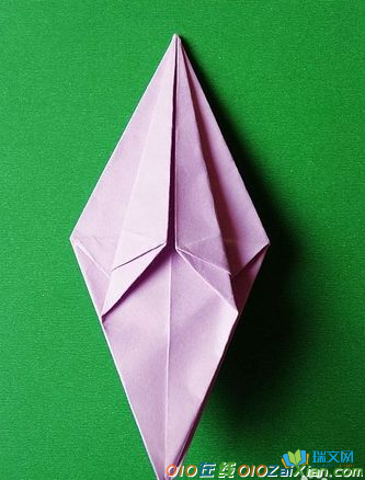 折纸百合花折法