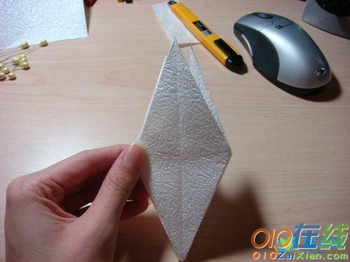 折纸百合花的折叠教程