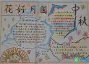 二年级中秋节手抄报版面设计图