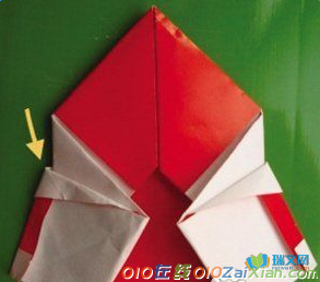 圣诞老人的手工折纸