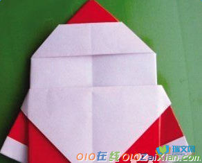 圣诞老人的手工折纸