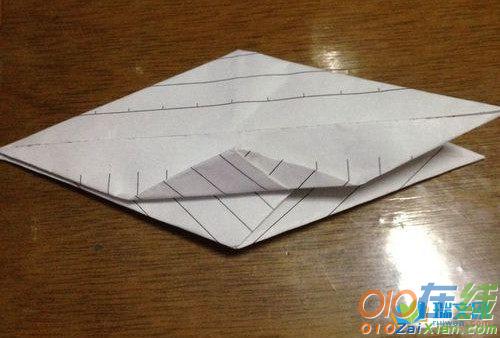 千纸鹤简单折纸方法