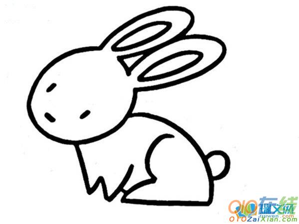 小兔子简笔画图片步骤