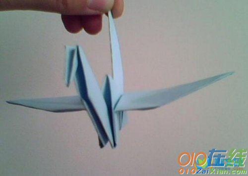 儿童千纸鹤简单的折法
