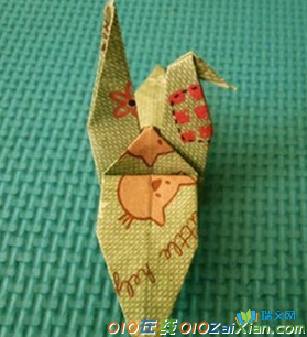 简单的千纸鹤折法