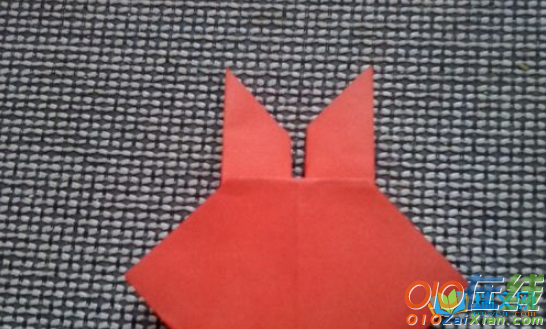 折纸小兔子的叠法图解