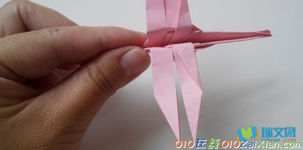 折纸蜻蜓的步骤和图解