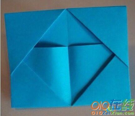 三角折纸笔筒图解步骤