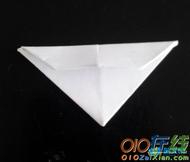 三角立体折纸图解步骤
