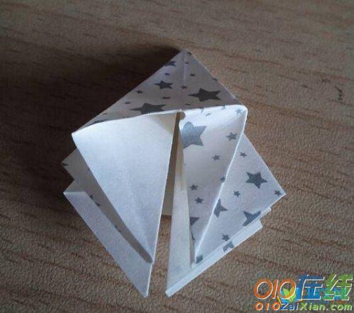 折纸百合花简单的方式