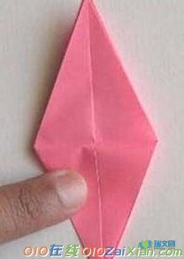 儿童超简单折纸百合花