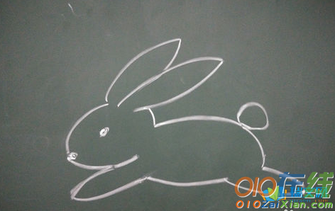 玉兔简笔画图片