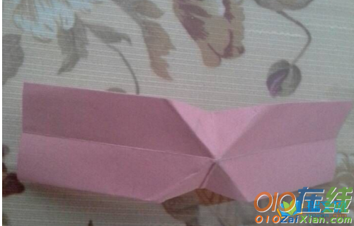 超简单的折纸蝴蝶结