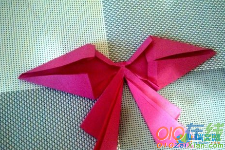 折纸最简单的蝴蝶结