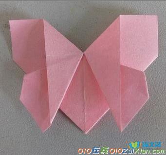 儿童折纸蝴蝶结